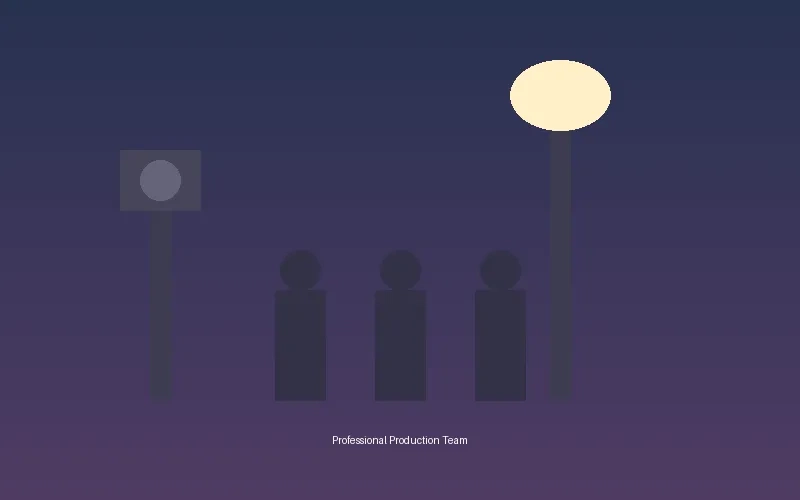 妈妈的朋友专业短剧拍摄团队工作场景